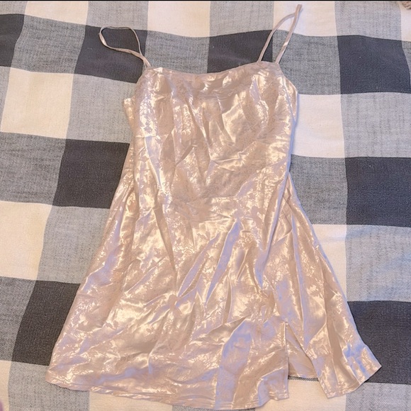NWT Princess Polly - Norman Mini Dress Champagne - Picture 4 of 5